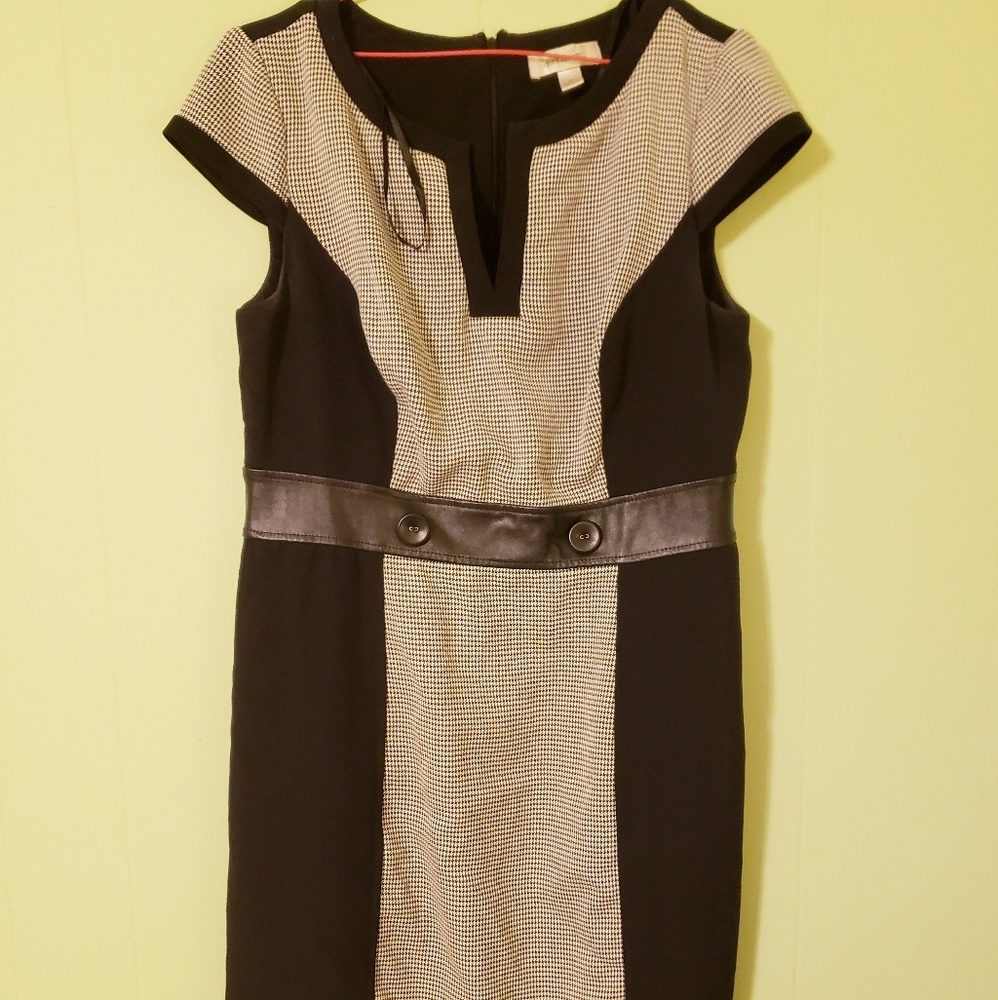 Black and Grey Dressbarn Dress